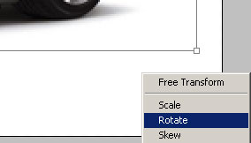 Selected Rotate Tool